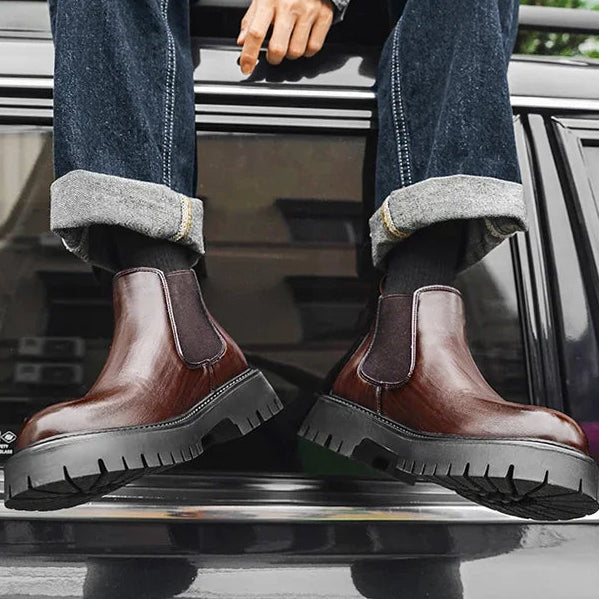 Thick Bottom Waterproof Chelsea Boot