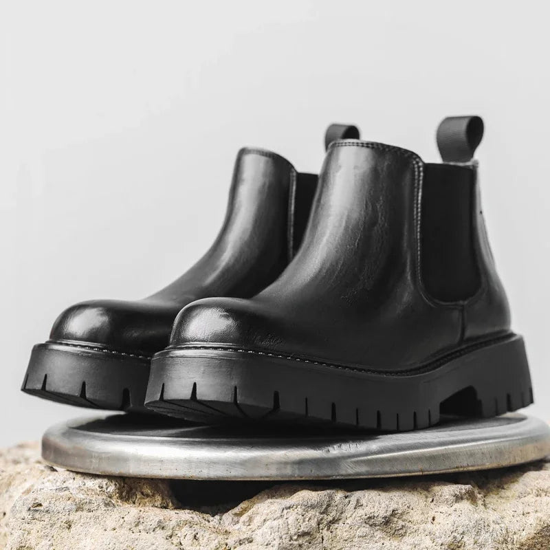Thick Bottom Waterproof Chelsea Boot
