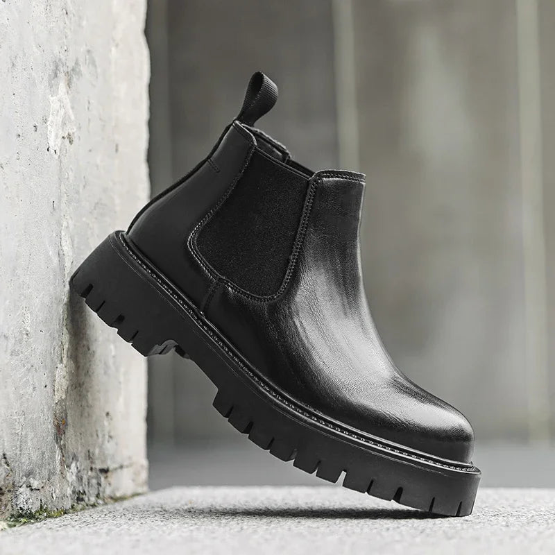 Thick Bottom Waterproof Chelsea Boot